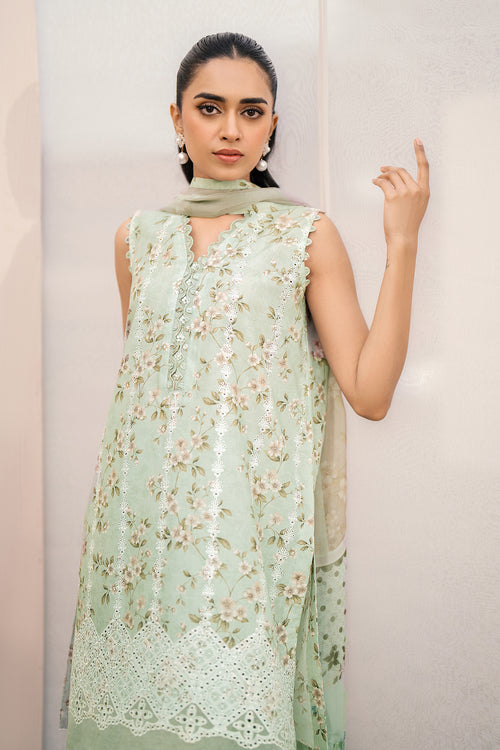 Baroque | Luxury Pret 24 | LAWN UF-609 - House Of Hania