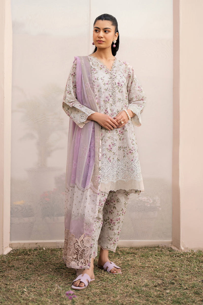 Baroque | Luxury Pret 24 | LAWN UF-610 - House Of Hania