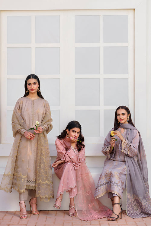 Baroque | Luxury Pret 24 | LAWN UF-642 - House Of Hania