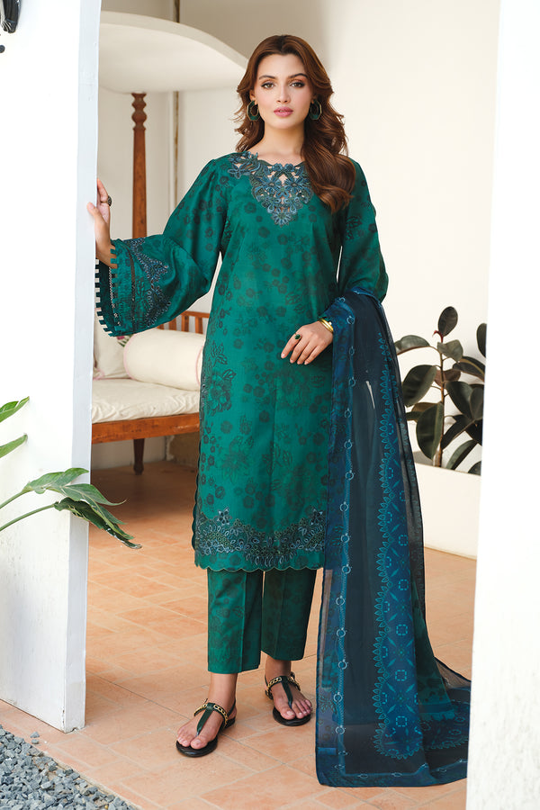 Baroque | Luxury Pret 24 | LAWN UF-646 - House Of Hania