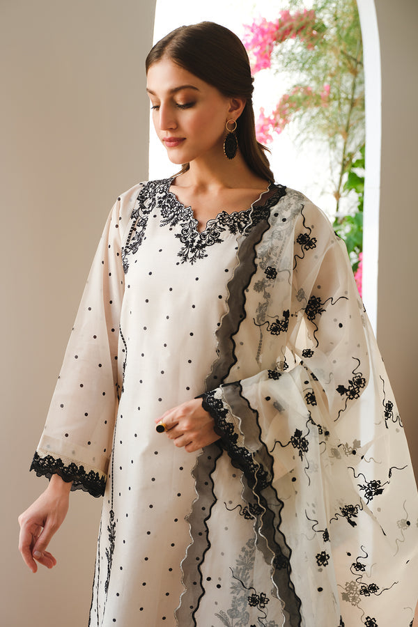 Baroque | Luxury Pret 24 | LAWN UF-649 - House Of Hania