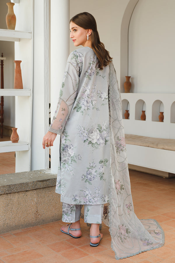 Baroque | Luxury Pret 24 | LAWN UF-651 - House Of Hania