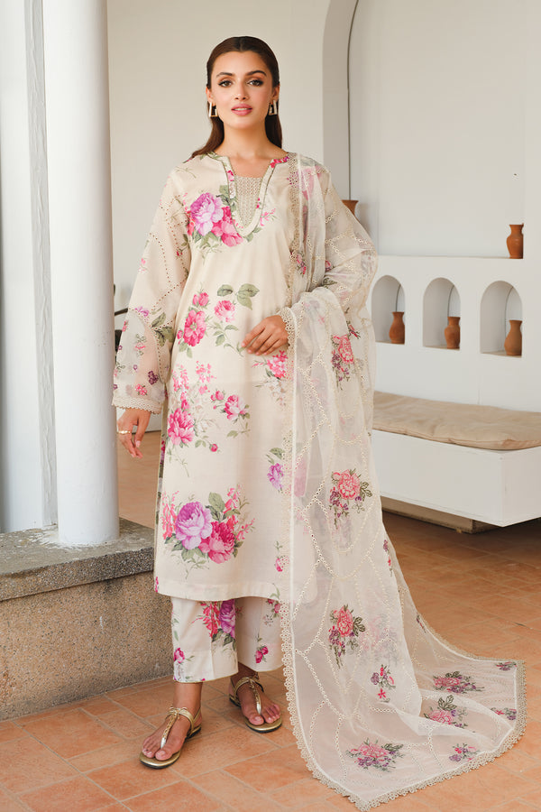 Baroque | Luxury Pret 24 | LAWN UF-652 - House Of Hania