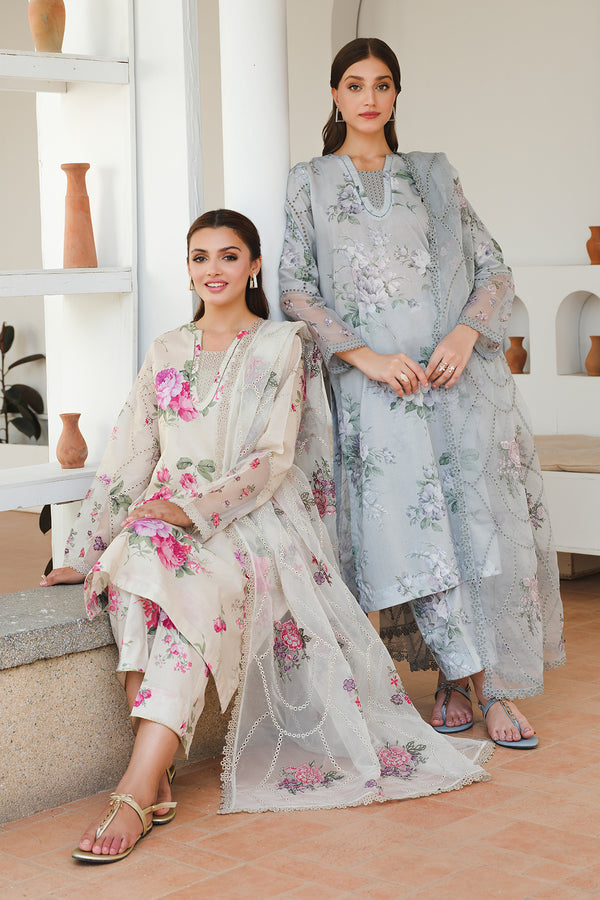 Baroque | Luxury Pret 24 | LAWN UF-652 - House Of Hania