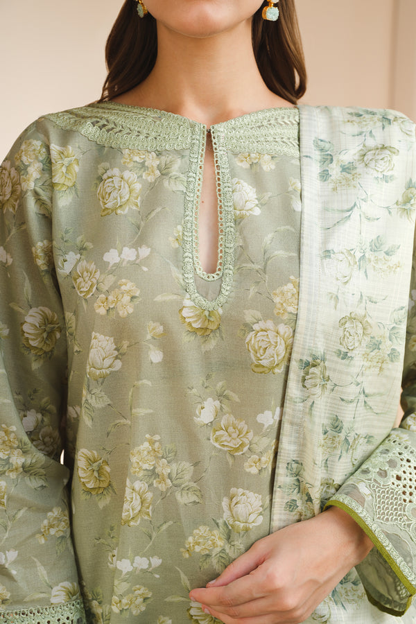 Baroque | Luxury Pret 24 | LAWN UF-654 - House Of Hania