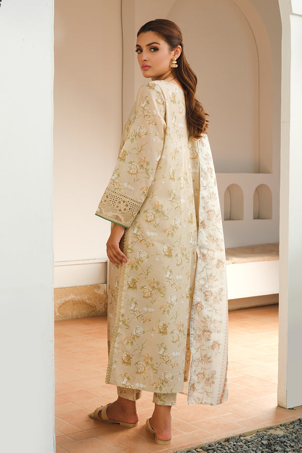 Baroque | Luxury Pret 24 | LAWN UF-655 - House Of Hania