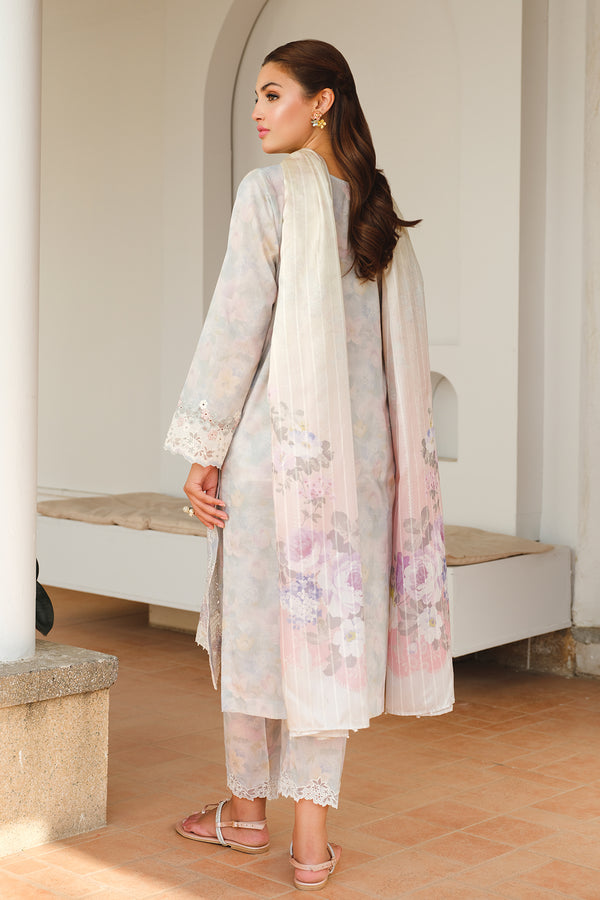 Baroque | Luxury Pret 24 | LAWN UF-657 - House Of Hania