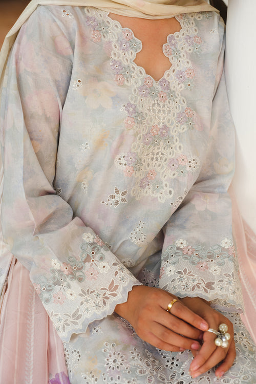 Baroque | Luxury Pret 24 | LAWN UF-657 - House Of Hania