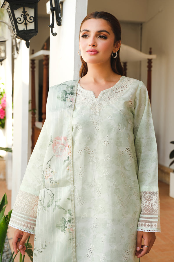 Baroque | Luxury Pret 24 | LAWN UF-659 - House Of Hania
