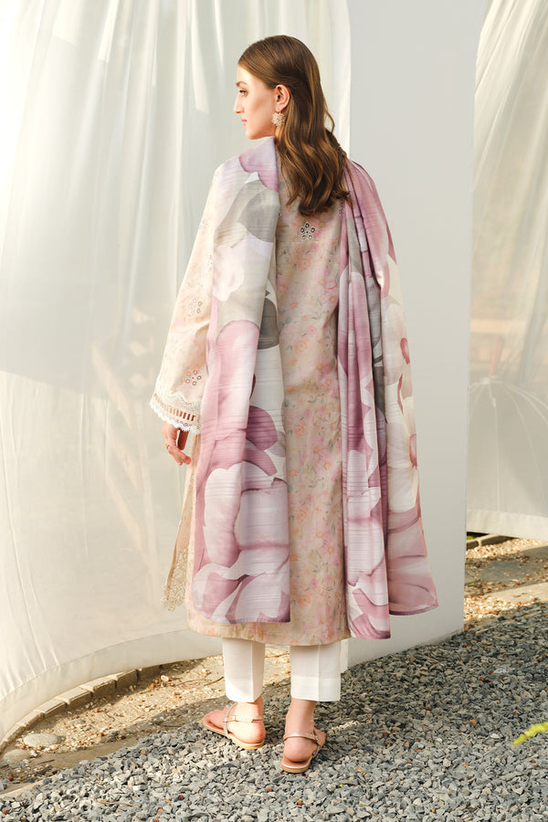 Baroque | Luxury Pret 24 | LAWN UF-660 - House Of Hania