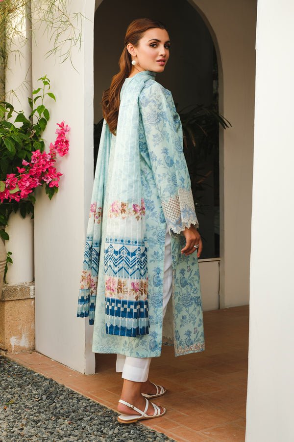 Baroque | Luxury Pret 24 | LAWN UF-661 - House Of Hania