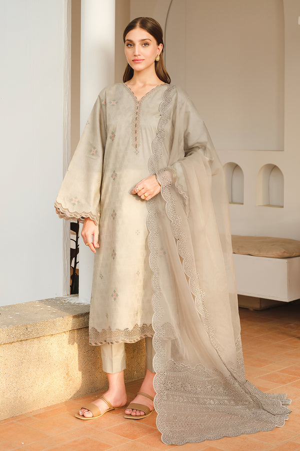 Baroque | Luxury Pret 24 | LAWN UF-664 - House Of Hania