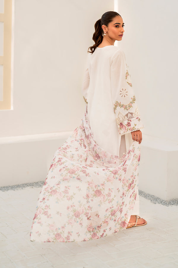 Baroque | Luxury Pret 24 | LAWN UF-665 - House Of Hania