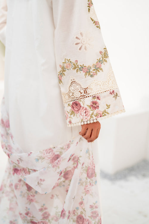 Baroque | Luxury Pret 24 | LAWN UF-665 - House Of Hania