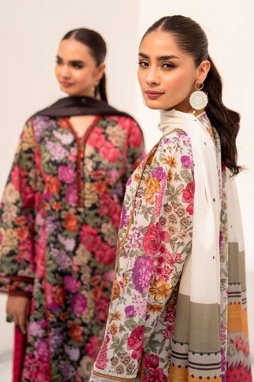 Baroque | Luxury Pret 24 | LAWN UF-666 - House Of Hania