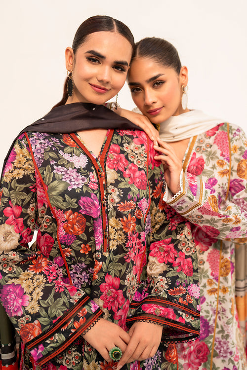 Baroque | Luxury Pret 24 | LAWN UF-666 - House Of Hania