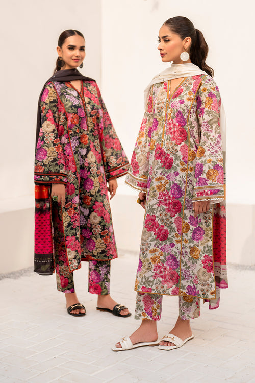 Baroque | Luxury Pret 24 | LAWN UF-667 - House Of Hania