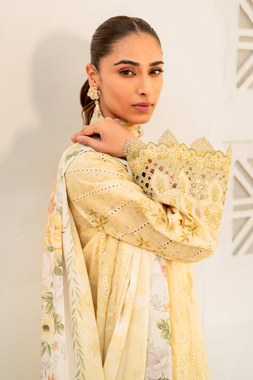 Baroque | Luxury Pret 24 | LAWN UF-670 - House Of Hania