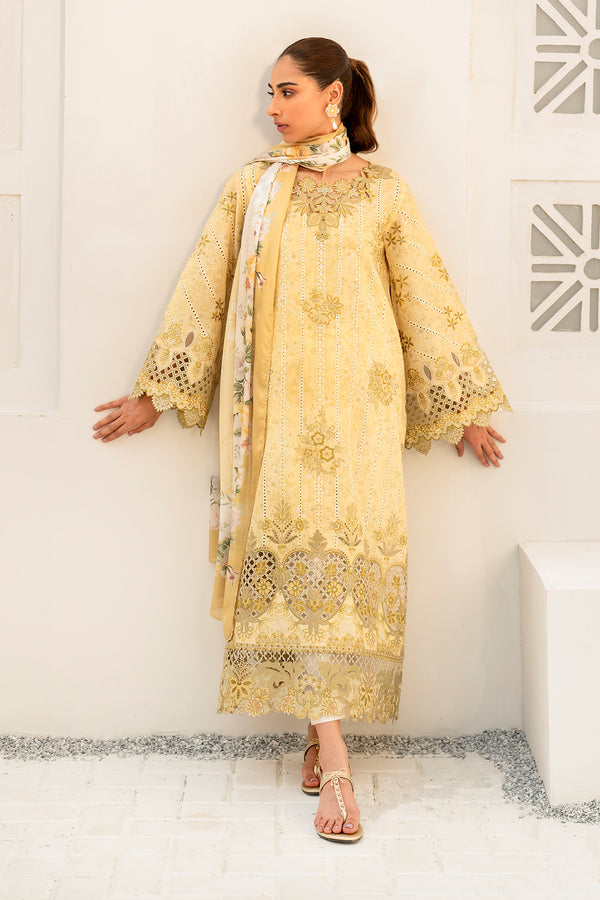 Baroque | Luxury Pret 24 | LAWN UF-670 - House Of Hania
