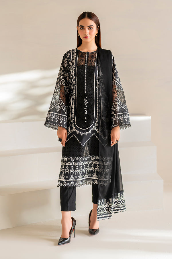 Baroque | Luxury Pret 24 | LAWN UF-671 - House Of Hania