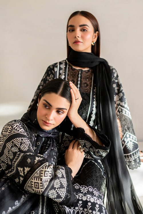 Baroque | Luxury Pret 24 | LAWN UF-671 - House Of Hania