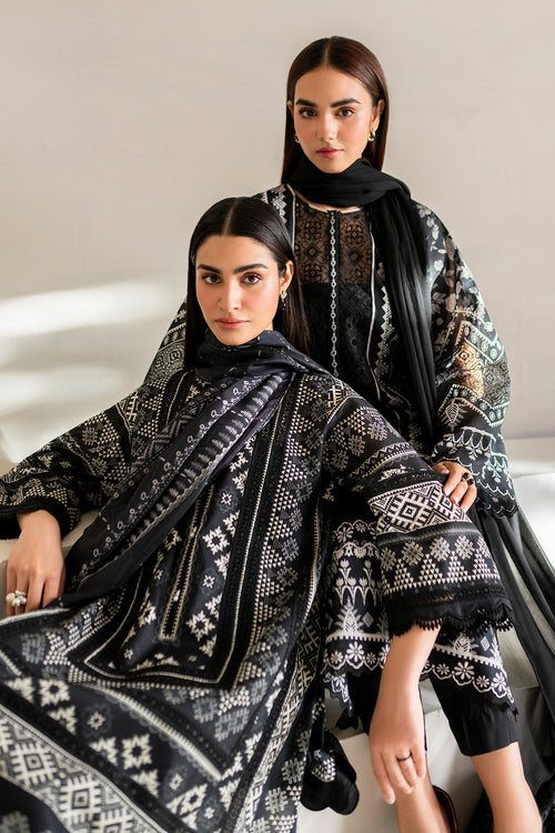 Baroque | Luxury Pret 24 | LAWN UF-671 - House Of Hania