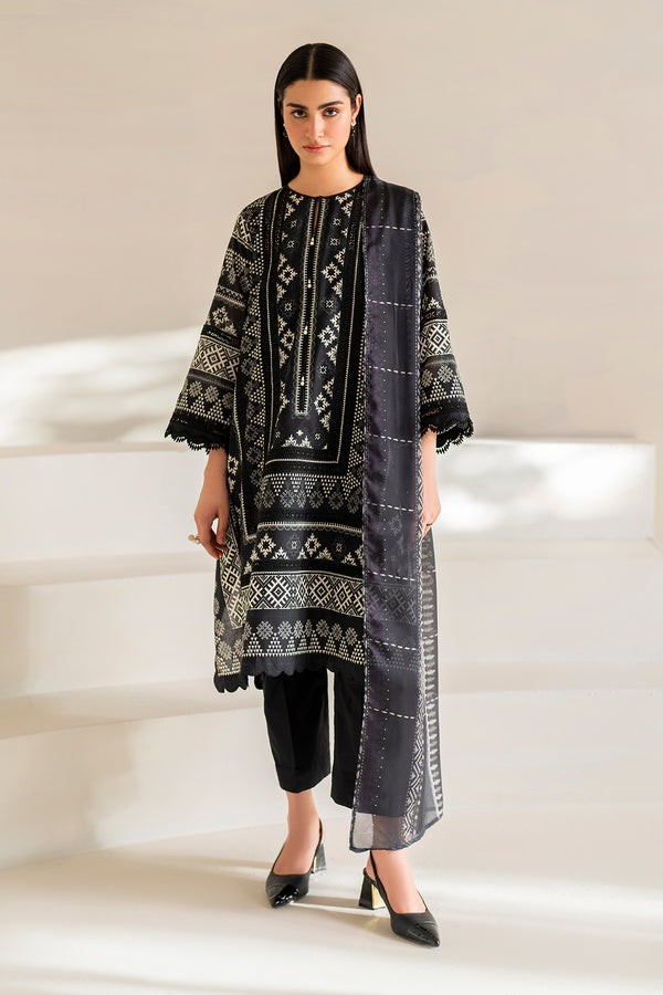Baroque | Luxury Pret 24 | LAWN UF-672 - House Of Hania