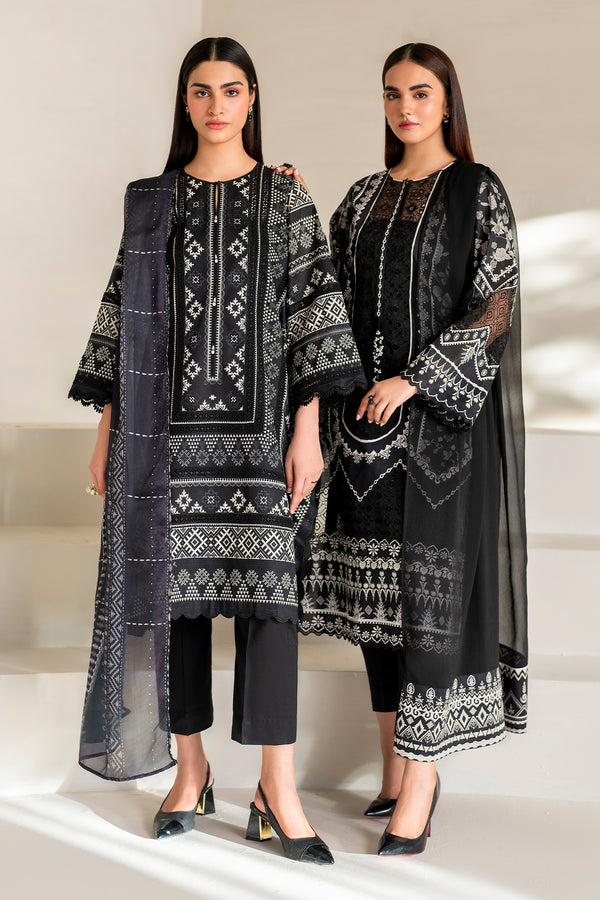 Baroque | Luxury Pret 24 | LAWN UF-672 - House Of Hania