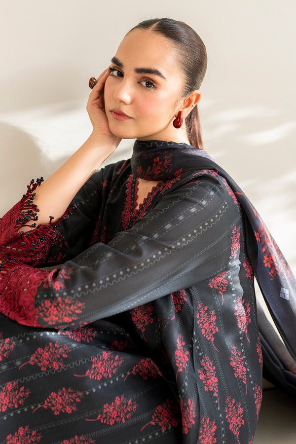 Baroque | Luxury Pret 24 | LAWN UF-675 - House Of Hania