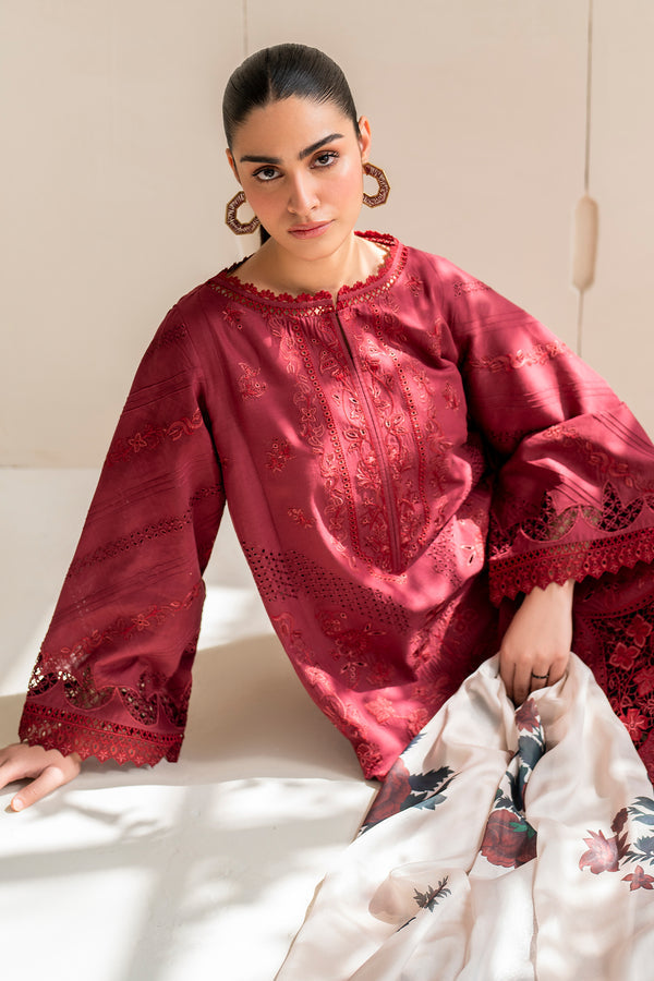 Baroque | Luxury Pret 24 | LAWN UF-676 - House Of Hania