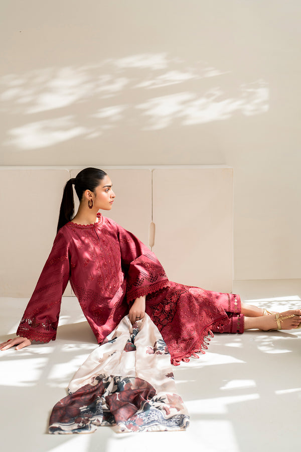 Baroque | Luxury Pret 24 | LAWN UF-676 - House Of Hania