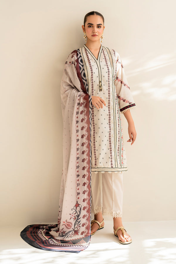 Baroque | Luxury Pret 24 | LAWN UF-678 - House Of Hania