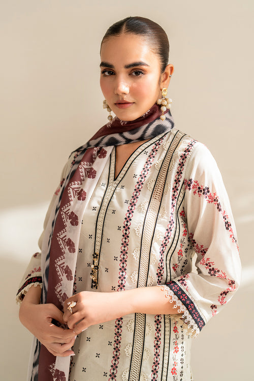 Baroque | Luxury Pret 24 | LAWN UF-678 - House Of Hania