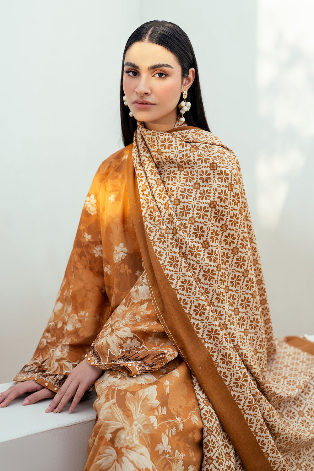 Baroque | Luxury Pret 24 | UF-4015 - House Of Hania