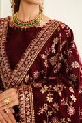 Baroque | Luxury Pret 24 | VELVET SUIT PR-1013 - House Of Hania