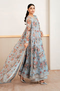 Baroque | Luxury Pret 25 | EMBELLISHED PRINTED CHIFFON PR-1058 - House Of Hania