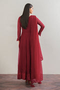 Baroque | Luxury Pret 25 | EMBROIDERED CHIFFON FROCK PR-901 - House Of Hania