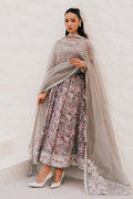 Baroque | Luxury Pret 25 | EMBROIDERED CHIFFON PR-1090 - House Of Hania