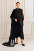 Baroque | Luxury Pret 25 | EMBROIDERED CHIFFON PR-1134 - House Of Hania