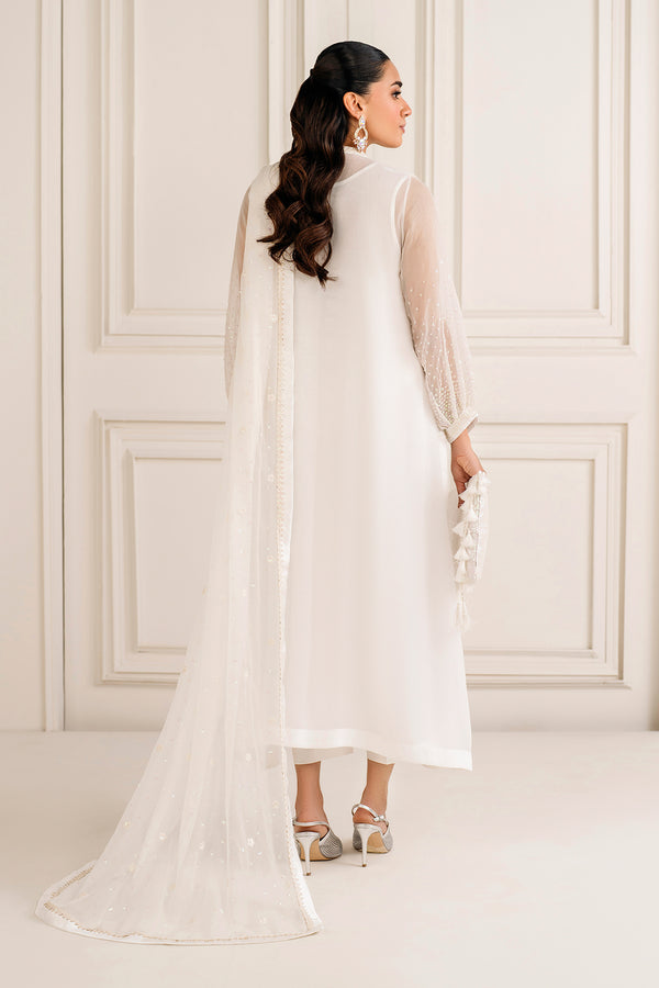 Baroque | Luxury Pret 25 | EMBROIDERED CHIFFON PR-1135 - House Of Hania