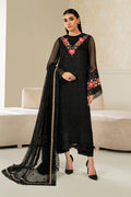 Baroque | Luxury Pret 25 | EMBROIDERED CHIFFON PR-1144 - House Of Hania