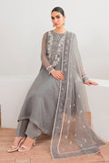 Baroque | Luxury Pret 25 | EMBROIDERED CHIFFON PR-991 - House Of Hania