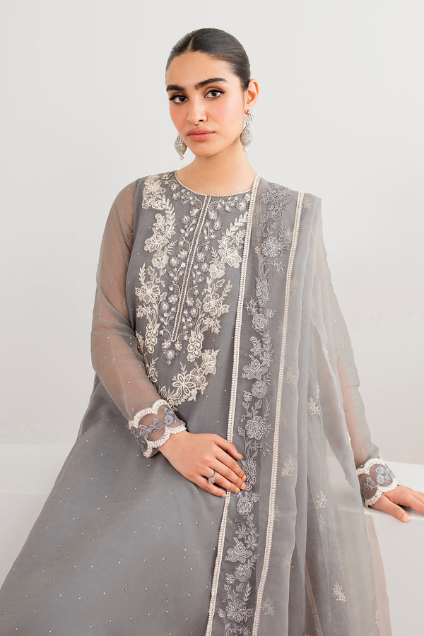 Baroque | Luxury Pret 25 | EMBROIDERED CHIFFON PR-991 - House Of Hania