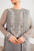 Baroque | Luxury Pret 25 | EMBROIDERED CHIFFON PR-991 - House Of Hania