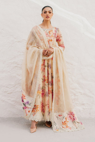 Baroque | Luxury Pret 25 | EMBROIDERED COTTON PATTI PR-1091 - House Of Hania