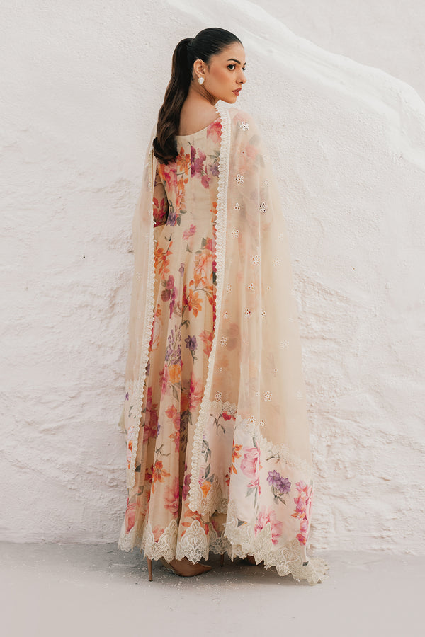 Baroque | Luxury Pret 25 | EMBROIDERED COTTON PATTI PR-1091 - House Of Hania