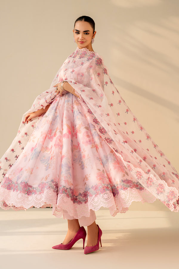 Baroque | Luxury Pret 25 | EMBROIDERED COTTON PATTI PR-1179 - House Of Hania