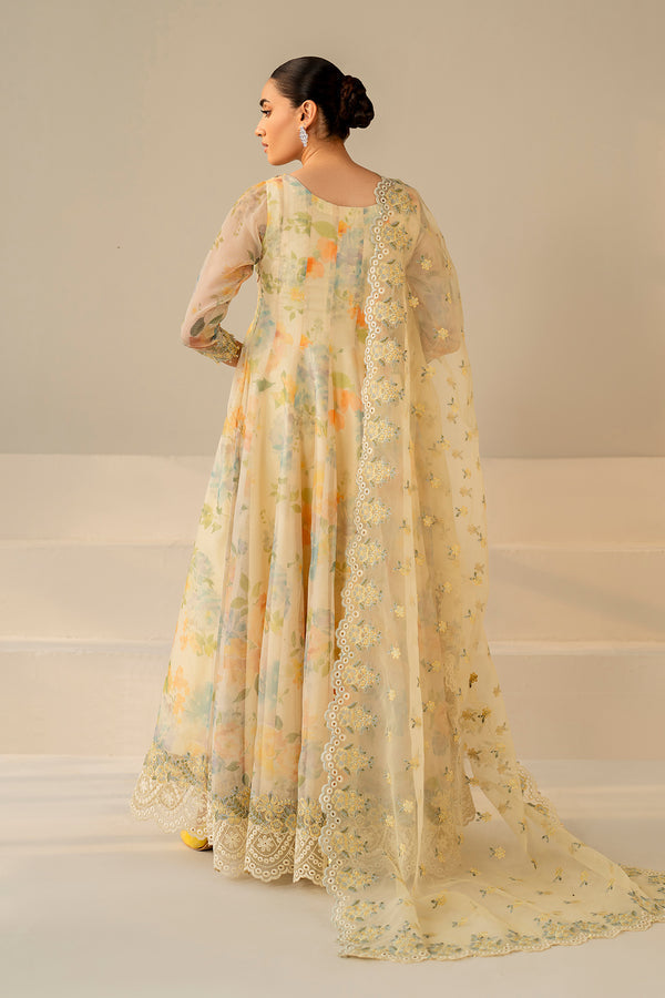 Baroque | Luxury Pret 25 | EMBROIDERED COTTON PATTI PR-1180 - House Of Hania