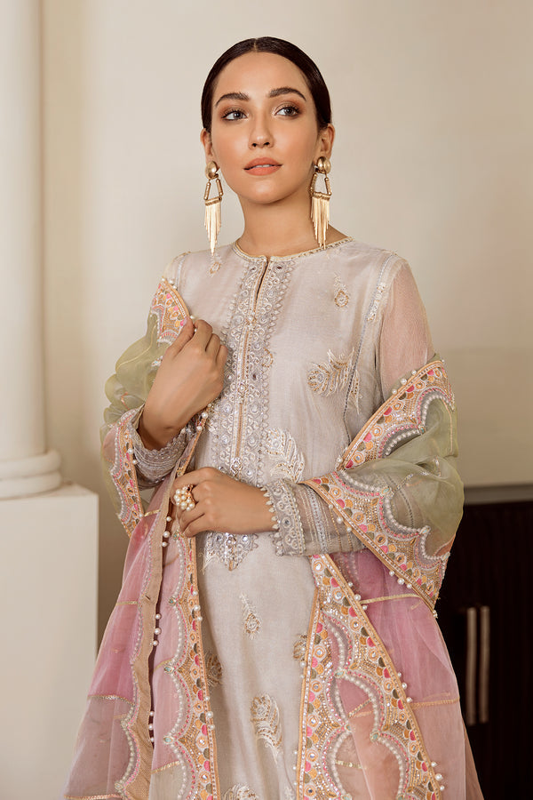 Baroque | Luxury Pret 25 | EMBROIDERED MASOORI PR-438 - House Of Hania