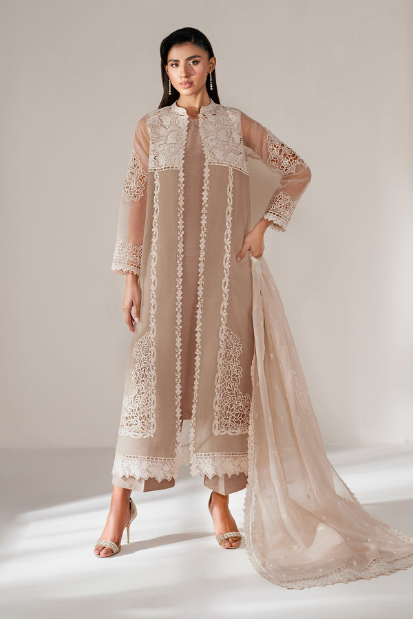 Baroque | Luxury Pret 25 | EMBROIDERED ORGANZA PR-1100 - House Of Hania